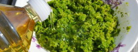 паста из чесночных стрелок на зиму. Шаг 6