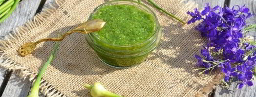 паста из чесночных стрелок на зиму. Шаг 8