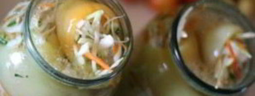 перец, фаршированный капустой на зиму. Шаг 4