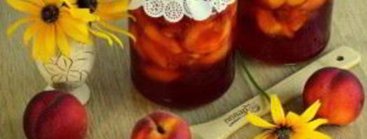 персики в собственном соку на зиму. Шаг 3