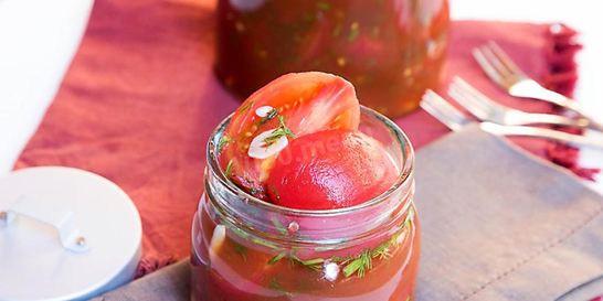 Помидоры дольками без стерилизации на зиму