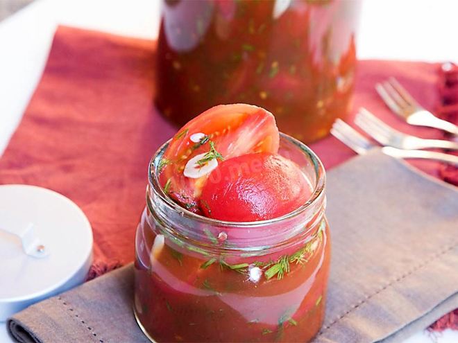 Рецепт помидоров дольками без стерилизации на зиму