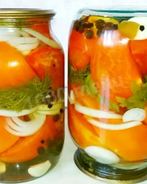 Помидоры дольками с чесноком на зиму