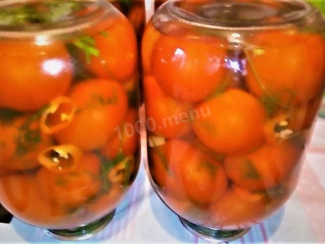 Рецепт помидоров остреньких без уксуса на зиму