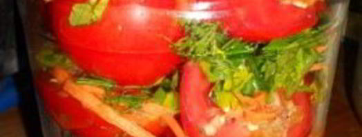 помидоры по-корейски на зиму. Шаг 5