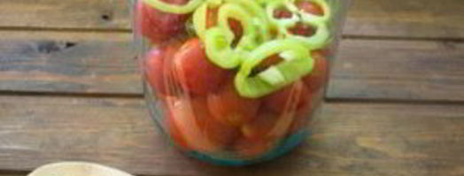 помидоры в банках на зиму. Шаг 3