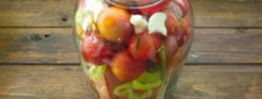 помидоры в банках на зиму. Шаг 4