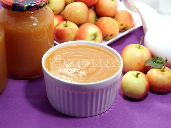 Рецепт повидло из яблок