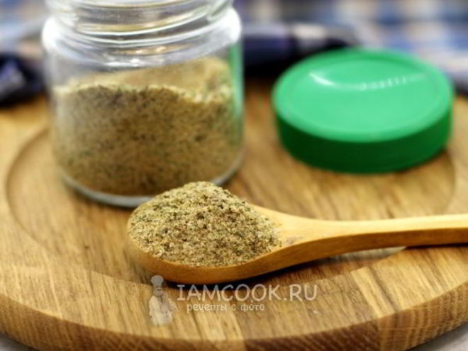 Рецепт приправы для рыбы