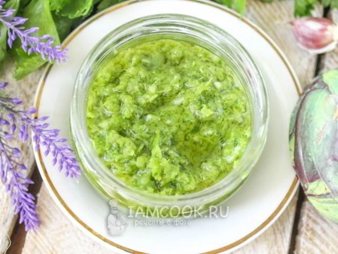 Рецепт приправы из чесночных стрелок на зиму