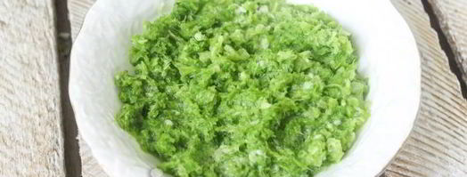 приправа из чесночных стрелок на зиму. Шаг 6