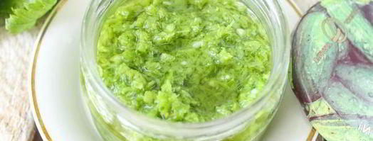 приправа из чесночных стрелок на зиму. Шаг 9