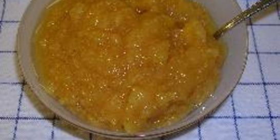 Пюре из айвы и яблок на зиму