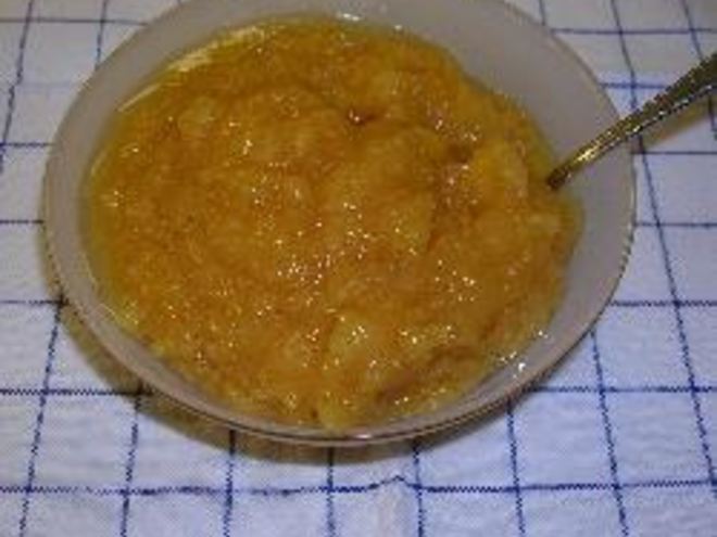 Рецепт пюре из айвы и яблок на зиму