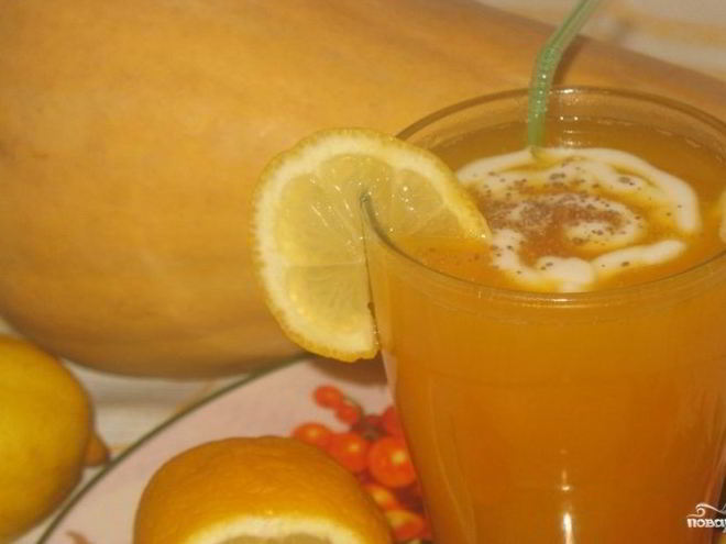 Рецепт сока из тыквы и яблок на зиму