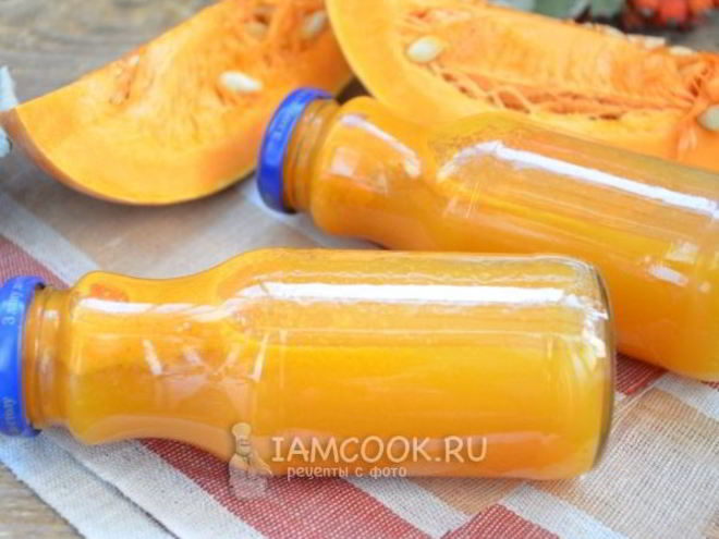 Рецепт сока из тыквы на зиму