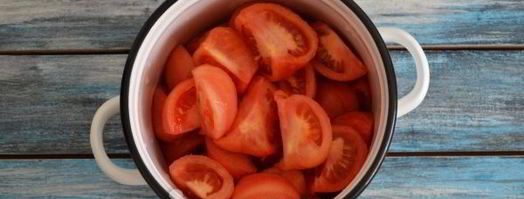 сок томатный с мякотью на зиму. Шаг 5