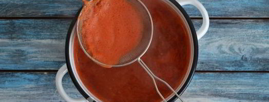 сок томатный с мякотью на зиму. Шаг 7