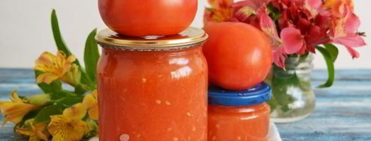 сок томатный с мякотью на зиму. Шаг 11