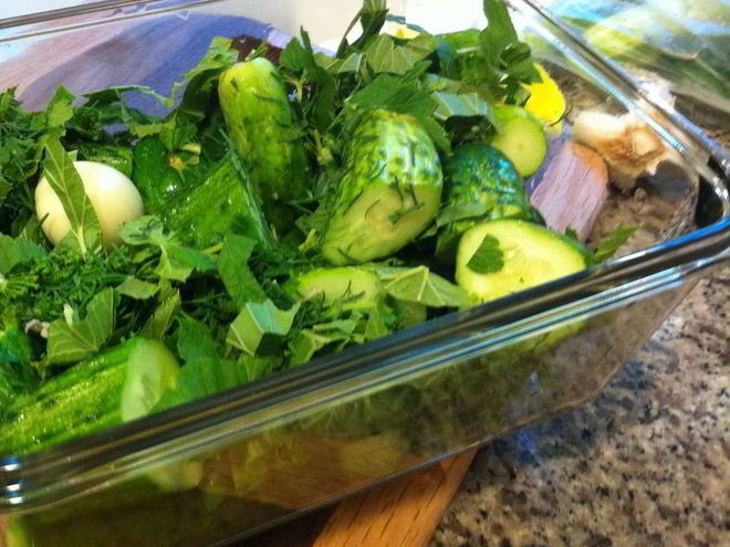 Рецепт быстрых малосольных огурцов