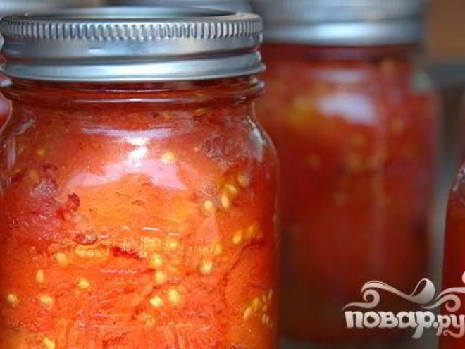 Рецепт консервированных помидоров