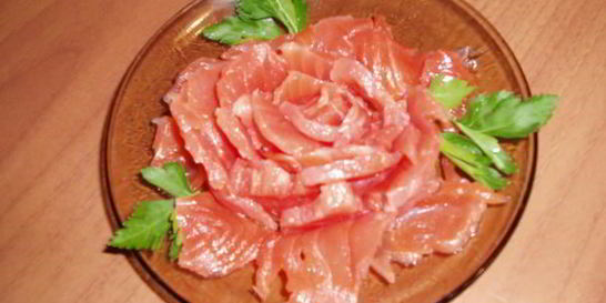 Малосольная семга