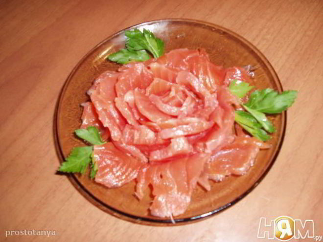 Рецепт малосольной семги