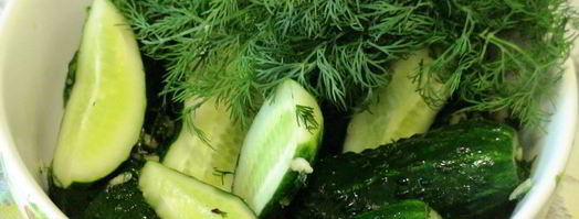 малосольные огурчики в пакете. Шаг 5