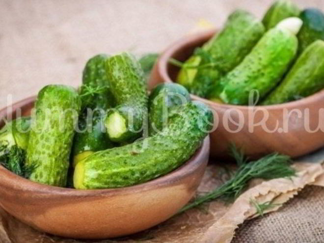 Рецепт малосольных огурцов