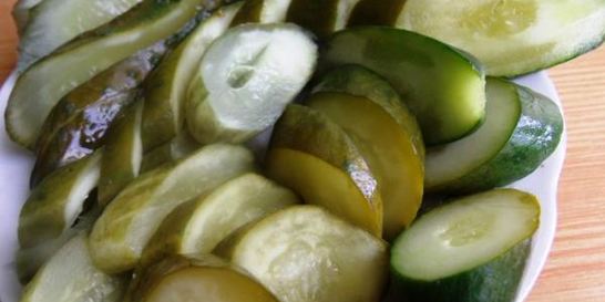 Огурцы малосольные