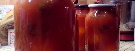 помидоры в собственном соку. Шаг 7