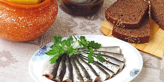 Салака пряного посола