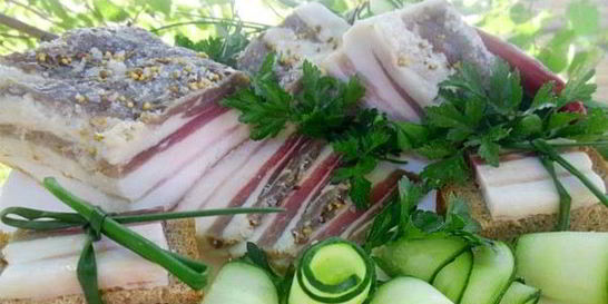 Сало по-домашнему