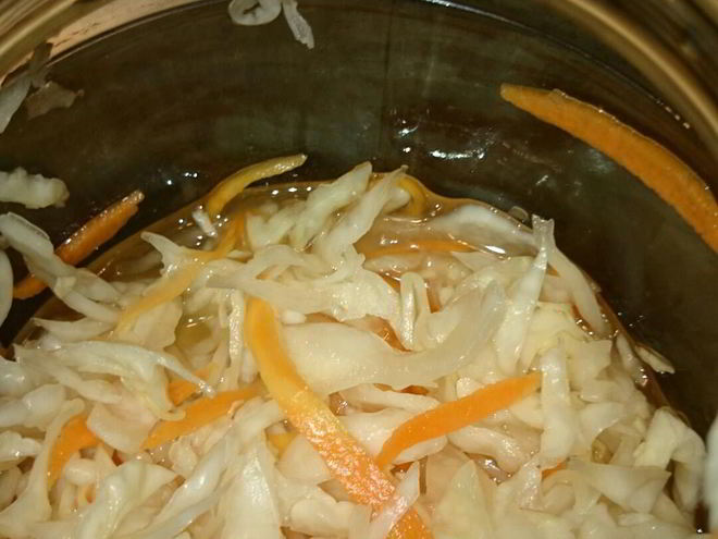 Рецепт соленой капусты