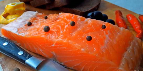 Соленая семга