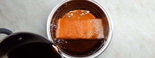 соленая семга. Шаг 2