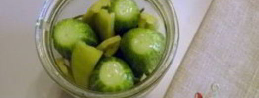 соленые огурчики на зиму. Шаг 3