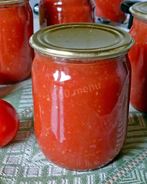 Томатный сок на зиму на мясорубке