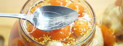 цветная капуста с помидорами на зиму. Шаг 10