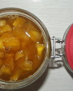 Тыква с апельсином на зиму