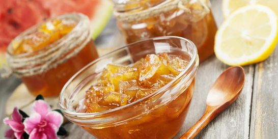 Арбузное варенье в мультиварке