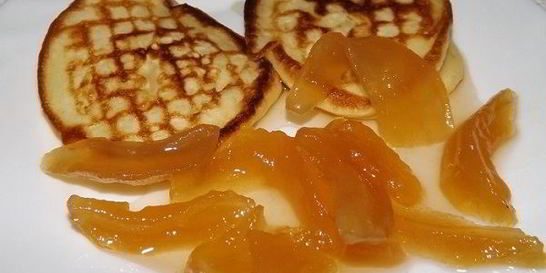 Грушевое варенье дольками