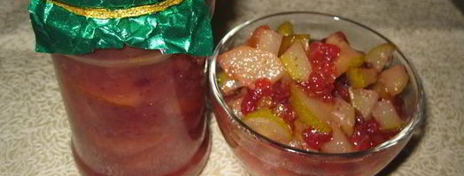 грушевое варенье с брусникой. Шаг 4