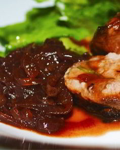 Конфитюр из красного лука