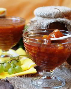 Конфитюр из мелкого зеленого винограда