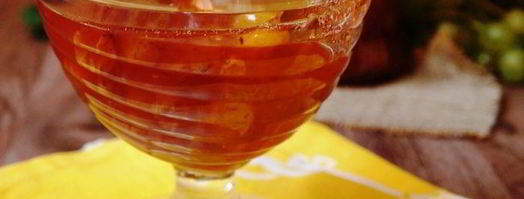 конфитюр из мелкого зеленого винограда. Шаг 4