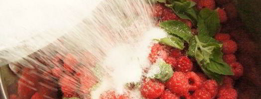 малиновое варенье с мятой. Шаг 2