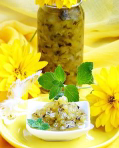 Огуречно-мятное варенье