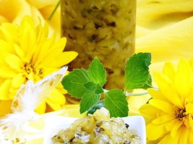 Рецепт огуречно-мятного варенье