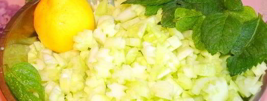 огуречно-мятное варенье. Шаг 2